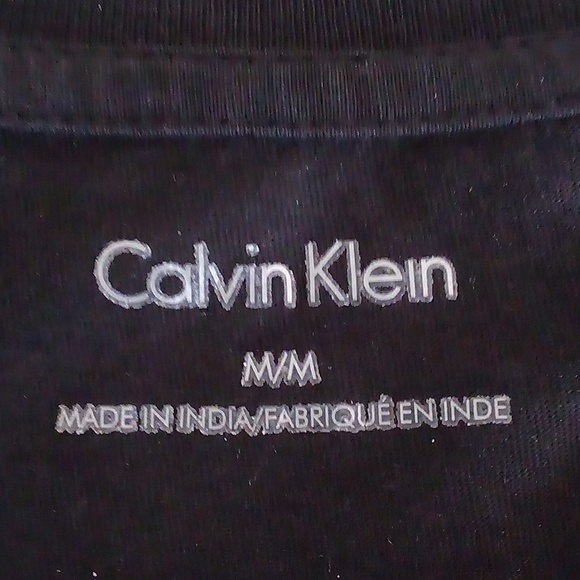 Calvin Klein Black T-Shirt - Size M - Picture 4 of 5